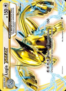 Lugia BREAK card photo