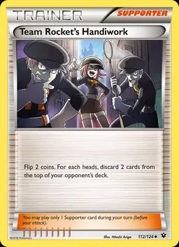 Team Rocket's Handiwork card photo