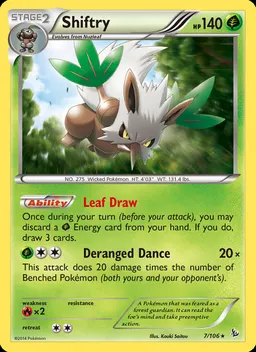 Shiftry card photo