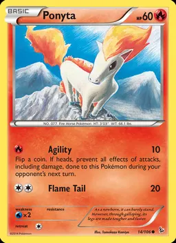 Ponyta card photo