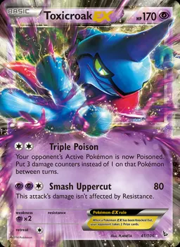 Toxicroak EX #41