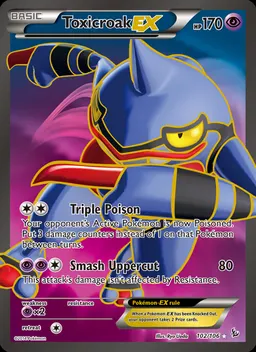 Toxicroak EX #102