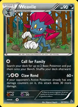 Weavile #52