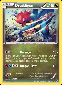 Druddigon card photo