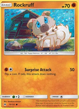 Rockruff #75
