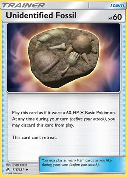 Unidentified Fossil #116