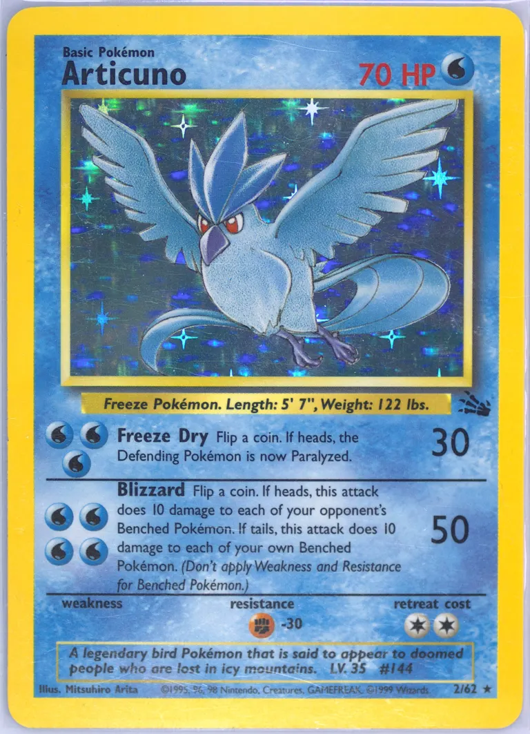 Articuno card photo