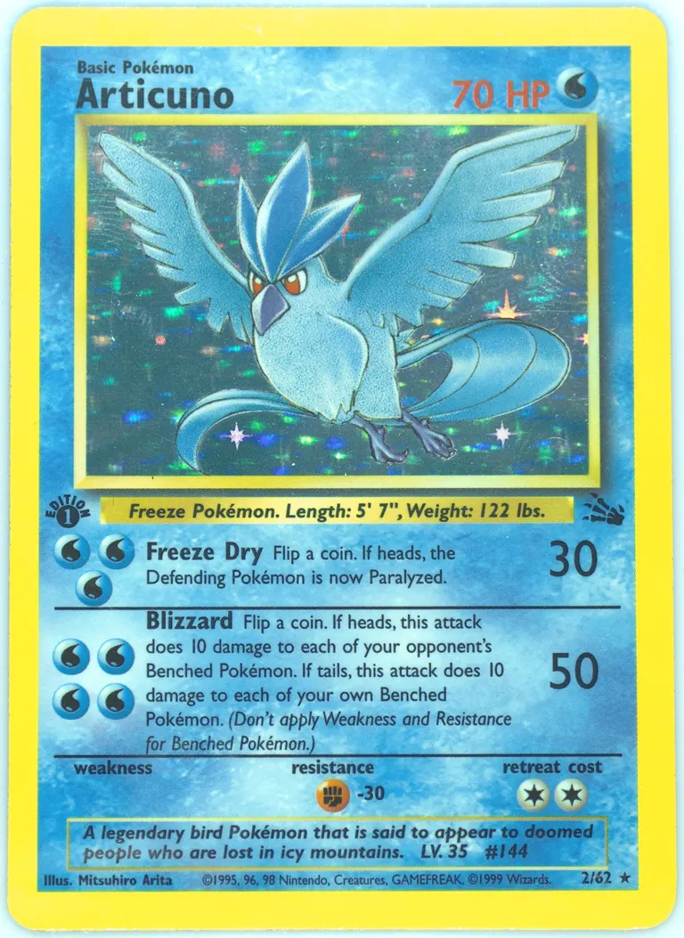 Articuno card photo
