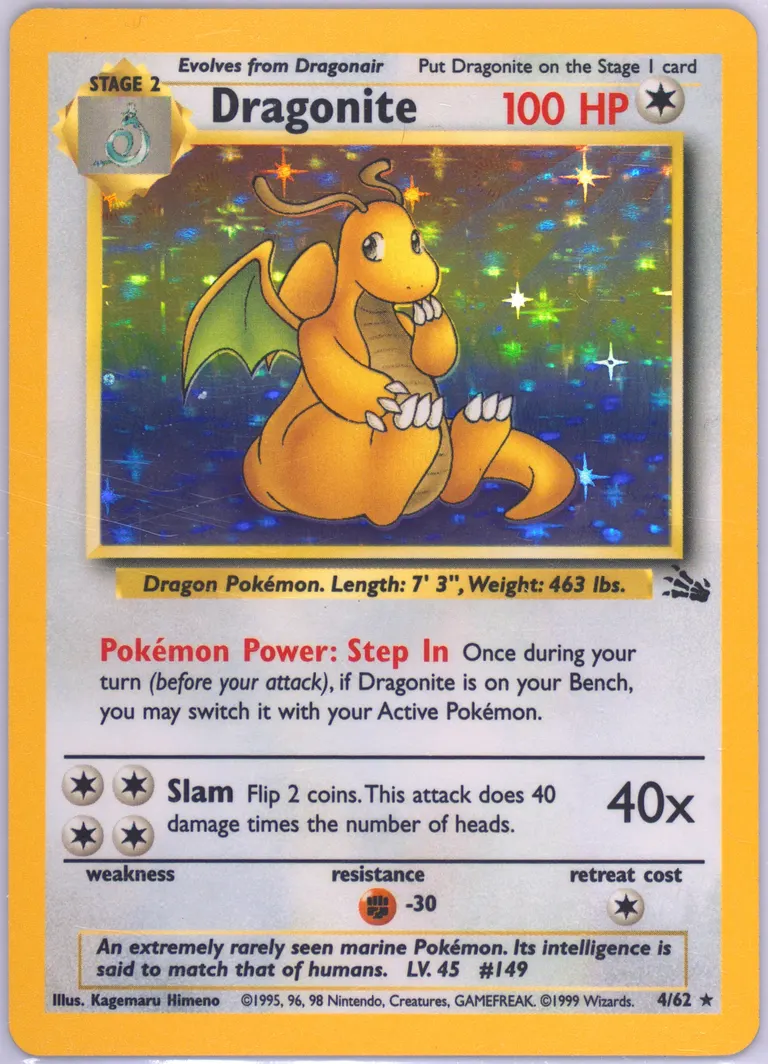Dragonite card photo