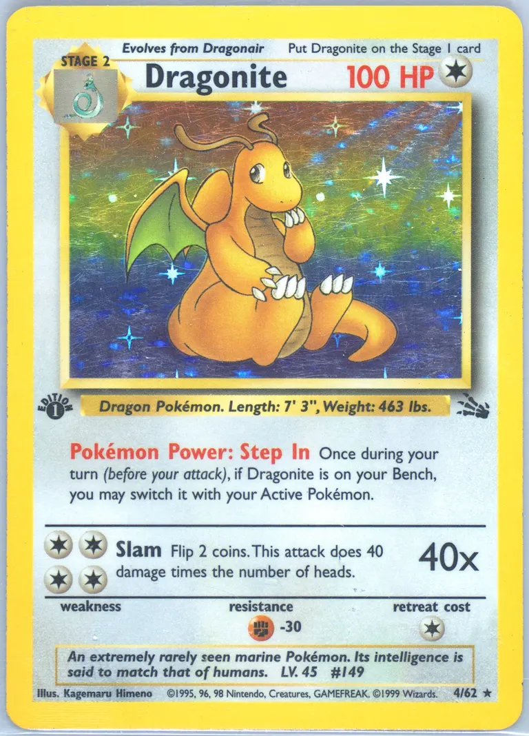 Dragonite card photo