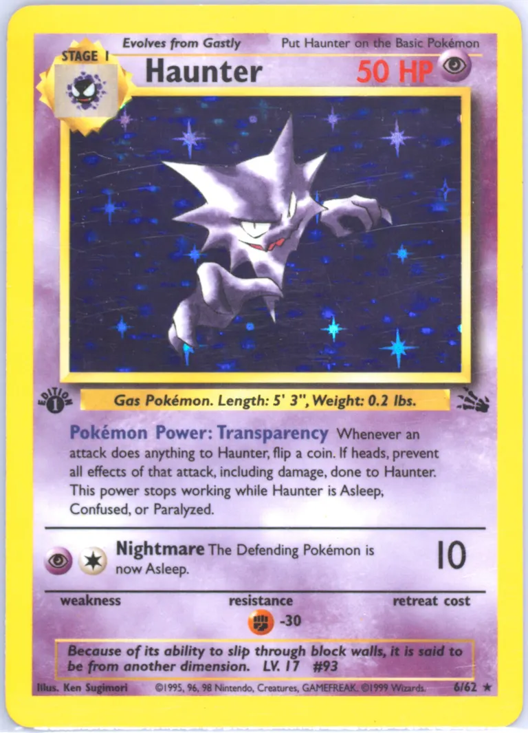 Haunter card photo