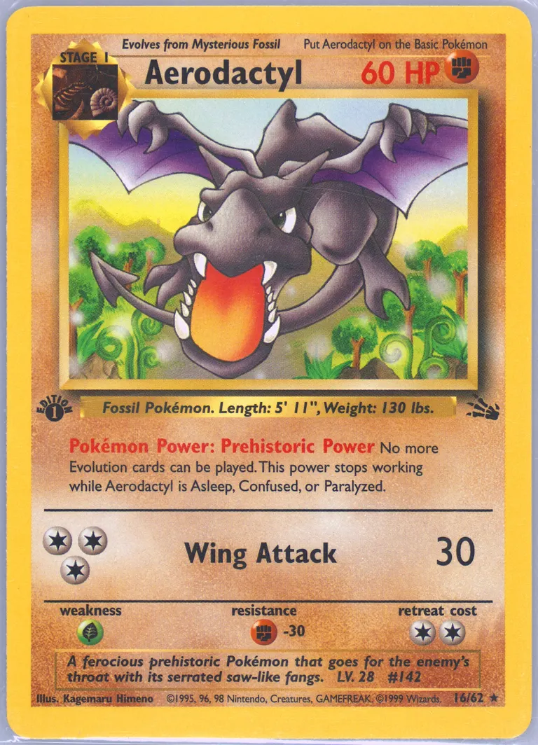 Aerodactyl card photo