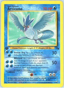 Articuno card photo