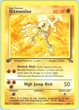 Hitmonlee card photo