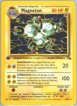Magneton card photo