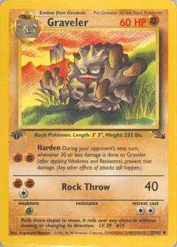 Graveler card photo