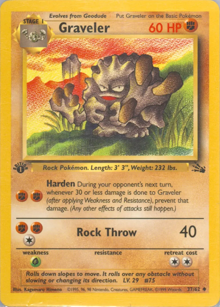 Graveler card photo