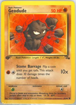 Geodude card photo