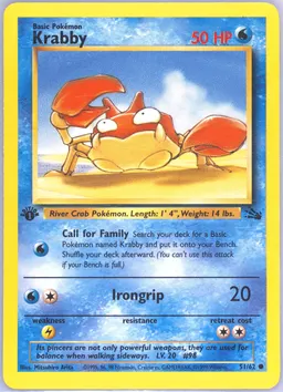 Krabby card photo
