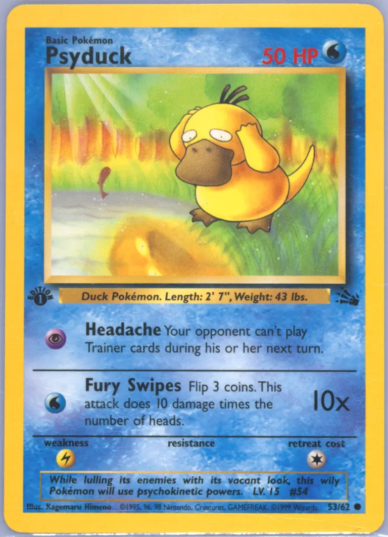 Psyduck card photo