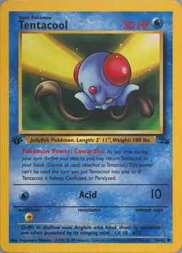 Tentacool card photo