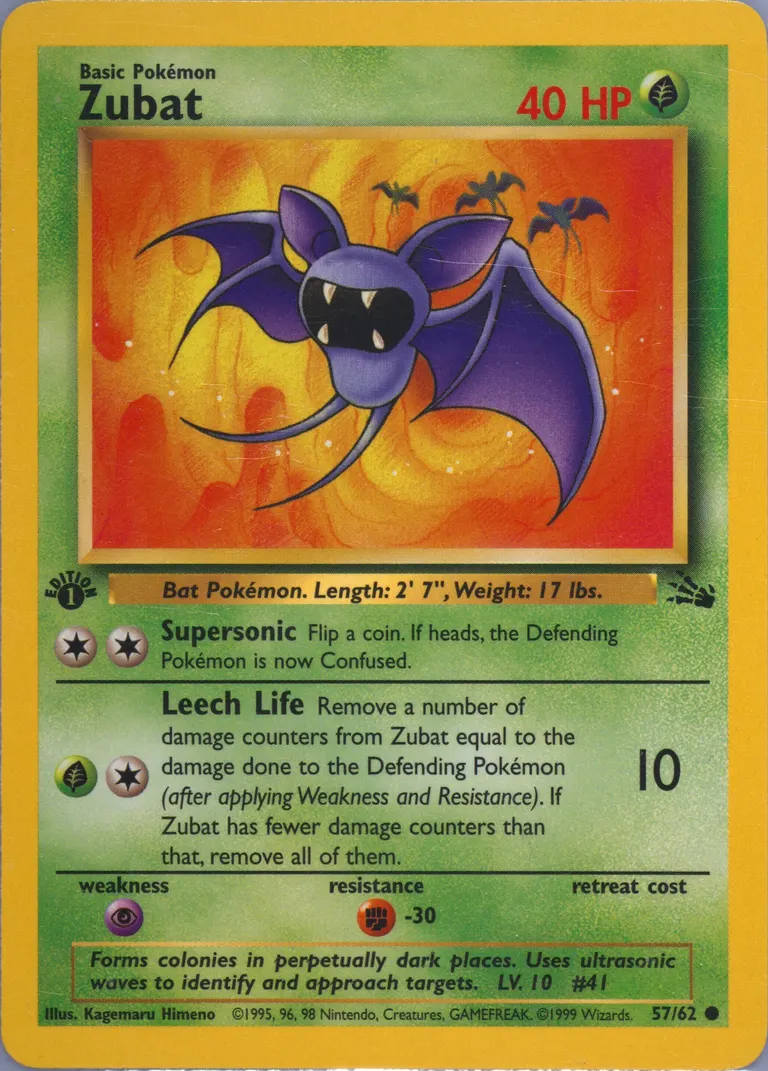 Zubat card photo