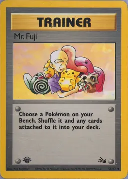 Mr. Fuji card photo