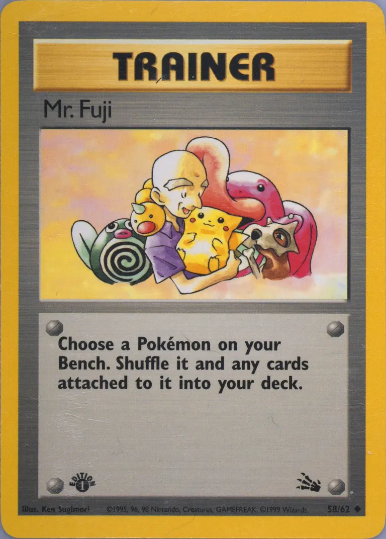 Mr. Fuji card photo