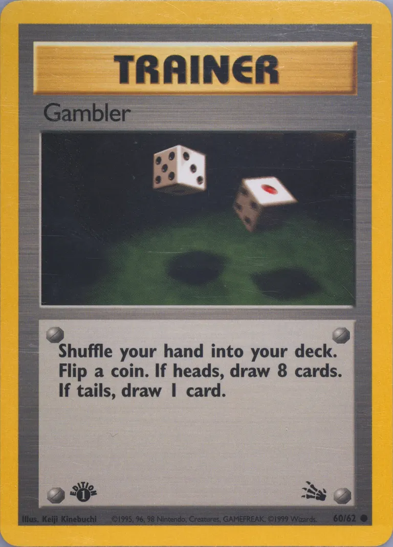 Gambler card photo