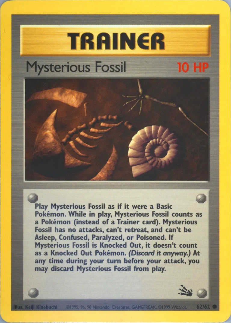 Mysterious Fossil card photo
