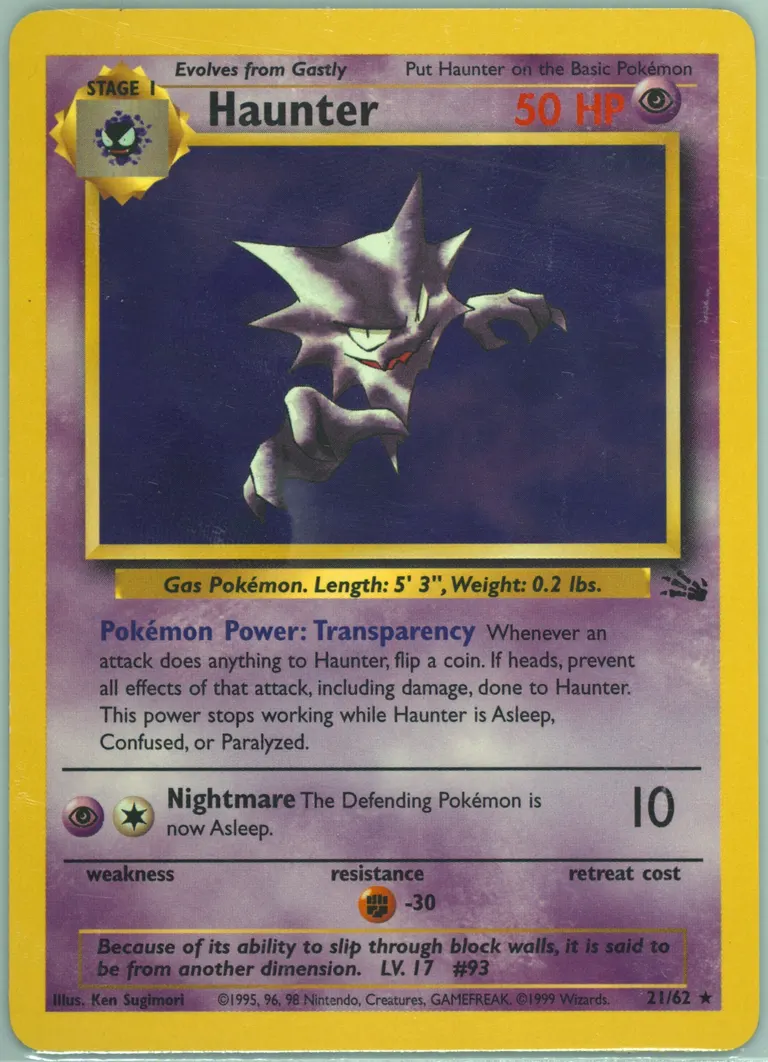 Haunter card photo