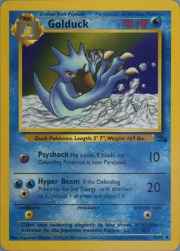 Golduck card photo