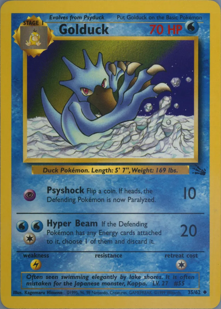 Golduck card photo