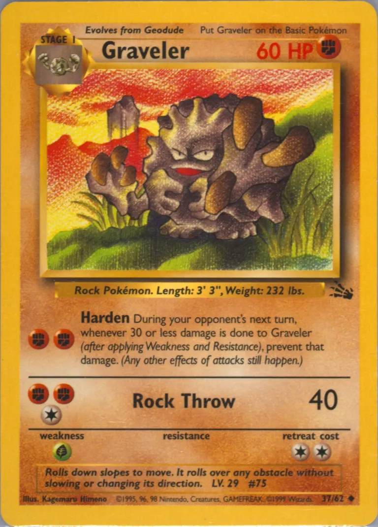 Graveler card photo