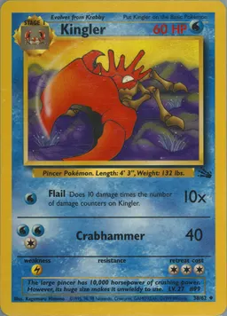 Kingler card photo