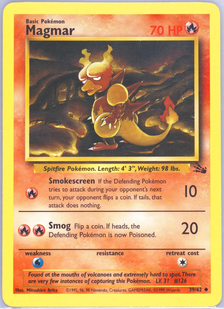 Magmar card photo