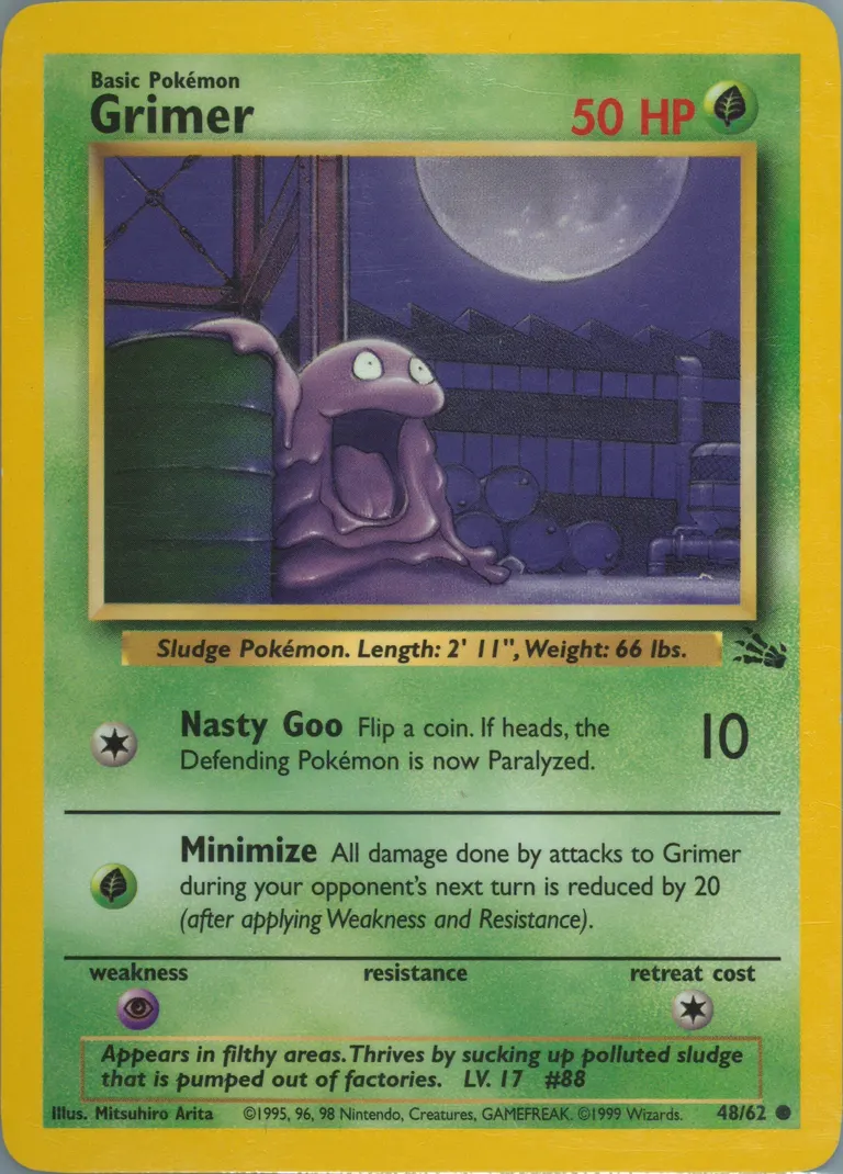 Grimer card photo