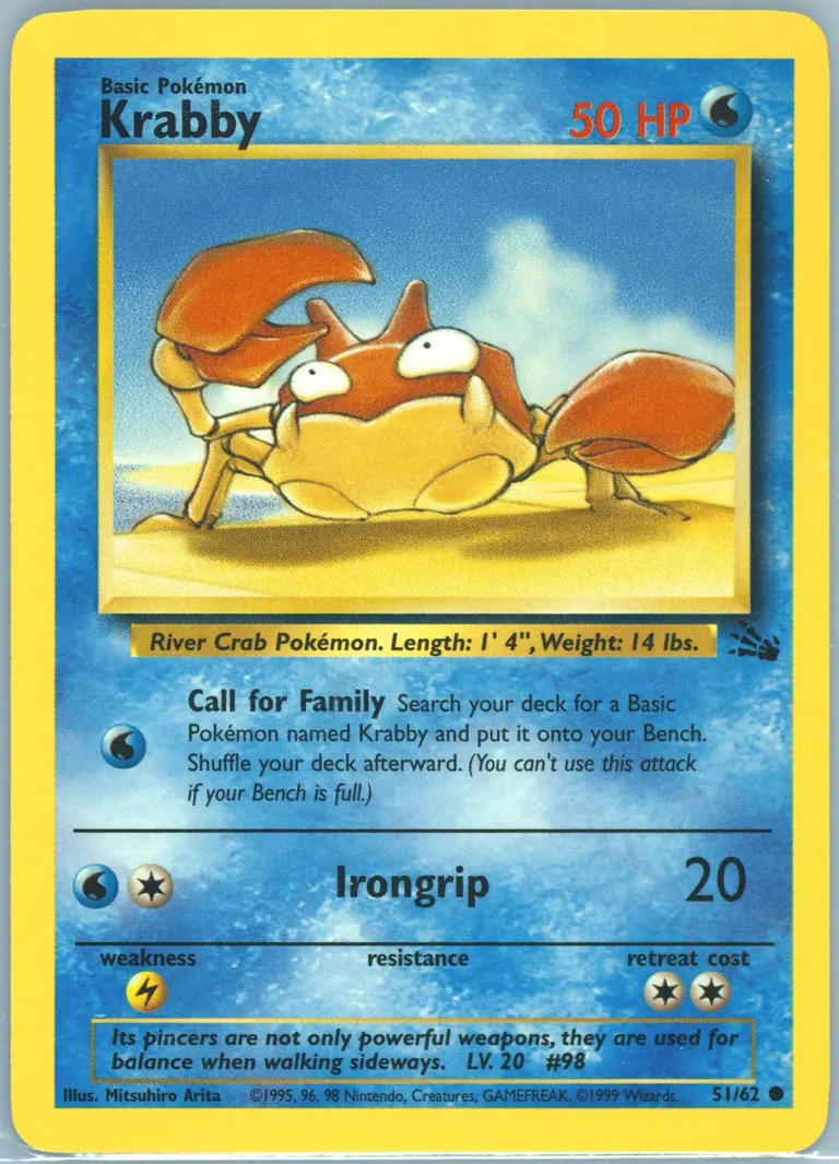Krabby card photo
