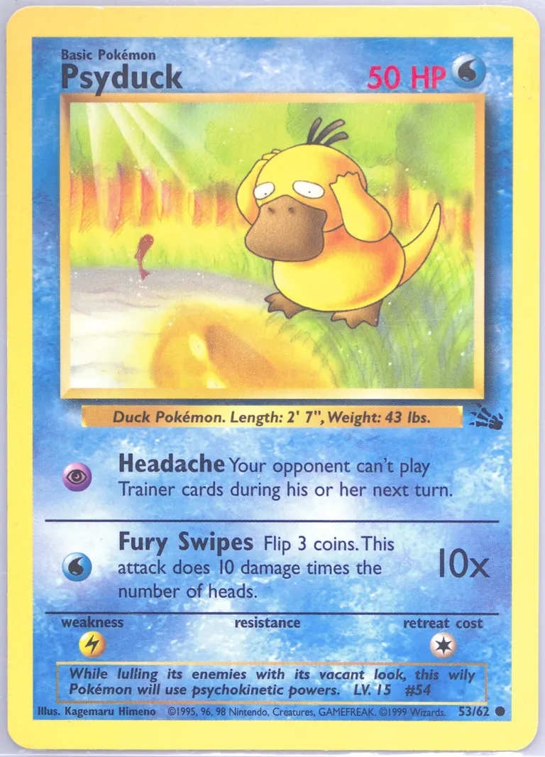 Psyduck card photo