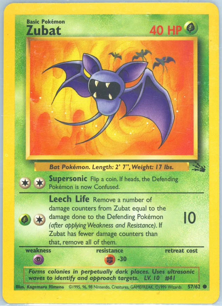 Zubat card photo