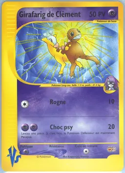 Will's Girafarig #P-WILLSGIRAFARIG