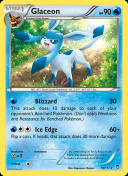 Glaceon card photo