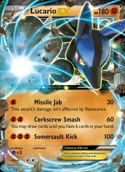 Lucario EX #54