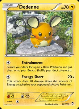 Dedenne #34