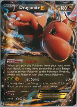 Dragonite EX #74