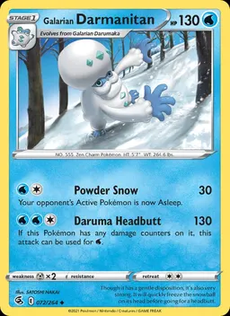 Galarian Darmanitan #72