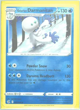 Galarian Darmanitan #72