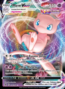 Mew VMAX card photo