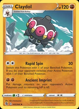 Claydol #145