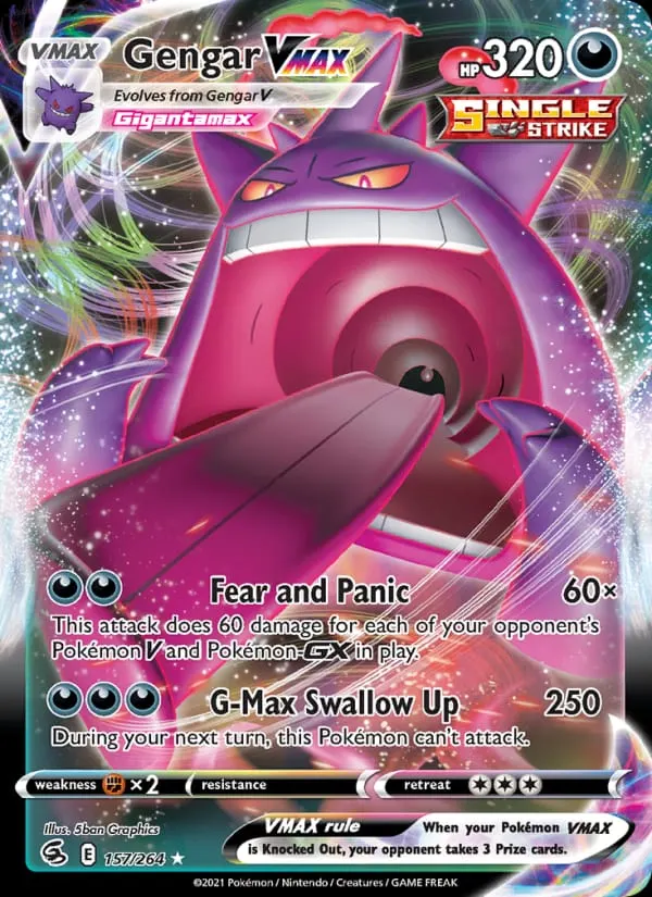 Gengar VMAX card photo
